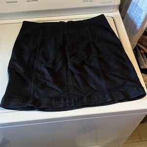 Free People black skirt